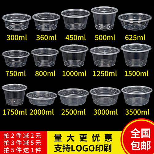 一次性餐盒批發(fā) 外賣打包盒、圓形飯盒、帶蓋長(zhǎng)方形水果撈盒及PP塑料碗全面解析
